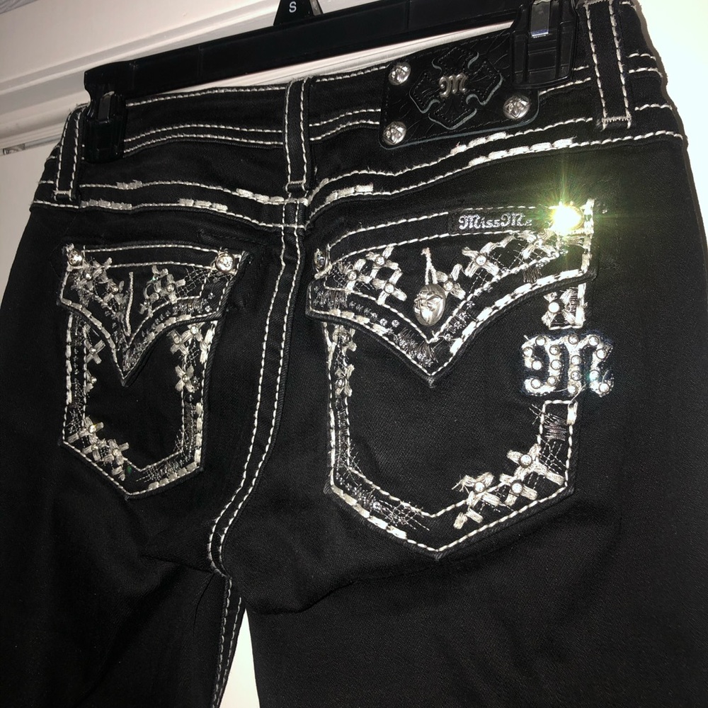 Black Skinny Miss Me Jeans